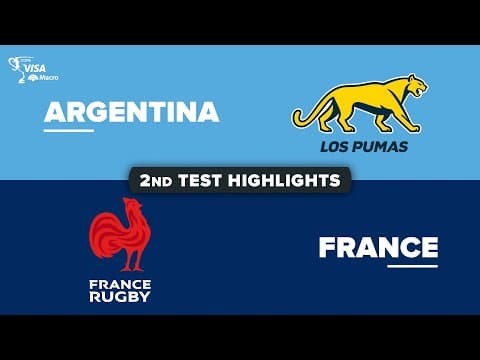 Argentina 33 - 25 France