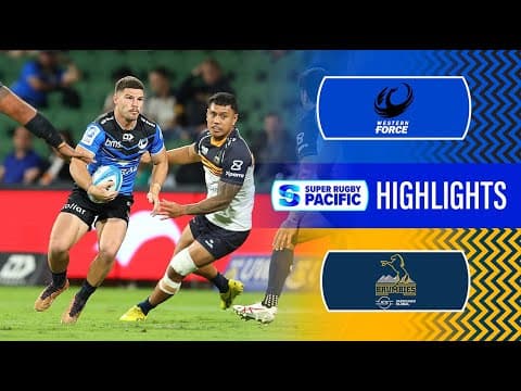 Force 19 - 24 Brumbies