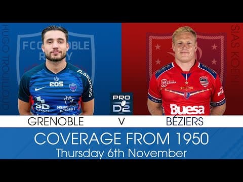 THURSDAY NIGHT LIGHTS! | LIVE PRO D2 | Genoble v Béziers