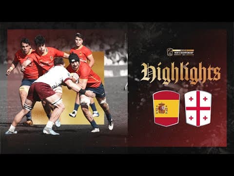 Spain v Georgia | Highlights | REC 25