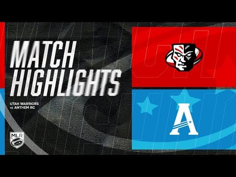 HIGHLIGHTS | Utah Warriors vs Anthem RC