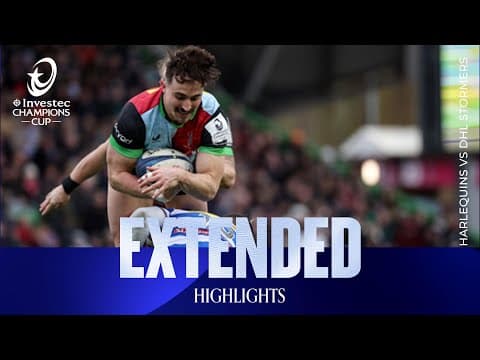 HIGHLIGHTS | Harlequins vs DHL Stormers