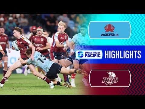 Waratahs 26 - 27 Reds