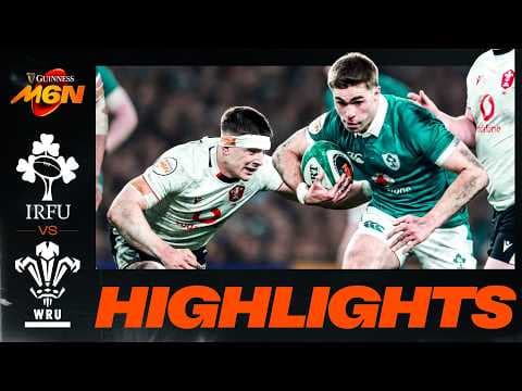 HIGHLIGHTS | Ireland vs Wales