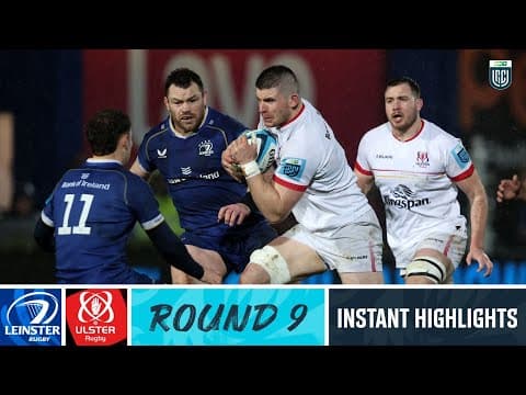 United Rugby Championship: Leinster vs Ulster
