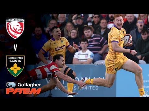 HIGHLIGHTS | Gloucester Rugby vs Northampton Saints
