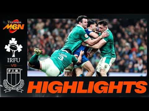 HIGHLIGHTS | Ireland vs Italy
