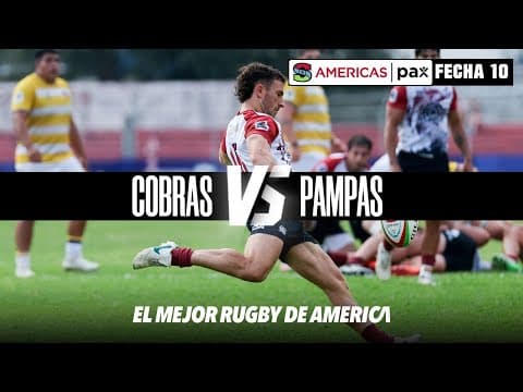 #SRA2025 | HIGHLIGHTS | Fecha 10 - Cobras 18 vs Pampas 78