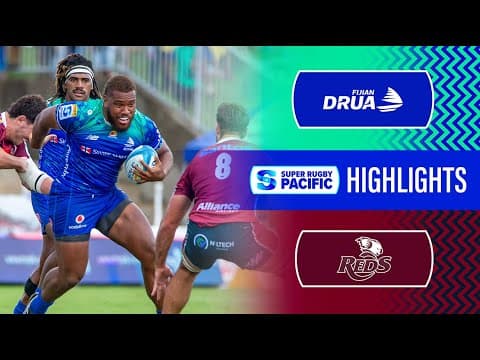 Fijian Drua 28-19 Queensland Reds
