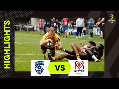 Montpellier Hérault Rugby 17-40 Ulster Rugby