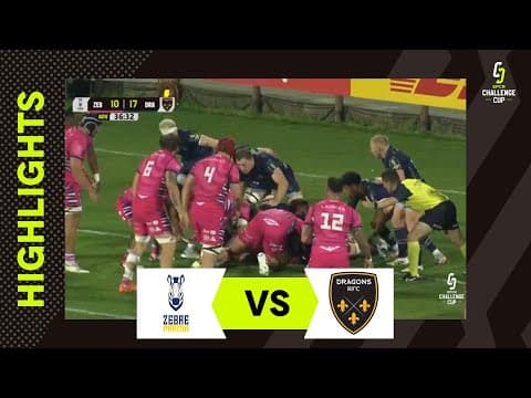 HIGHLIGHTS | Zebre Rugby vs Dragons