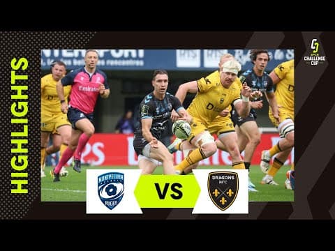 HIGHLIGHTS | Montpellier Hérault Rugby vs Dragons