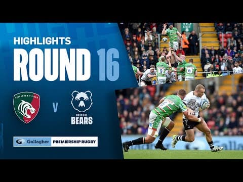 Leicester Tigers 19-21 Bristol Bears