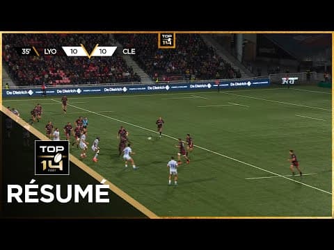 Lyon 22 - 30 Clermont