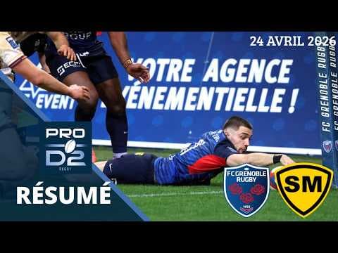 HIGHLIGHTS | FC Grenoble Rugby vs Stade Montois