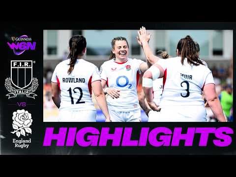 HIGHLIGHTS | Italy Women vs England Women