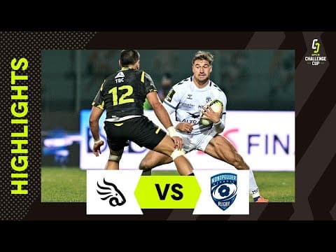 HIGHLIGHTS | Black Lions vs Montpellier Hérault Rugby