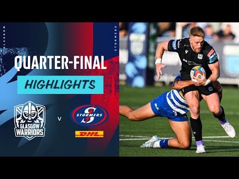 HIGHLIGHTS | Glasgow Warriors vs DHL Stormers