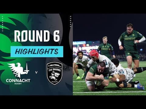 HIGHLIGHTS | Connacht Rugby vs Hollywoodbets Sharks