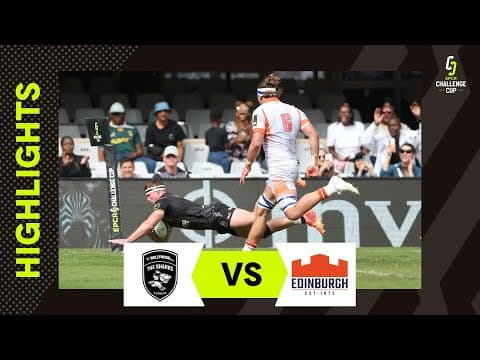 Sharks 36-30 Edinburgh Rugby