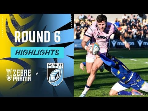 HIGHLIGHTS | Zebre Rugby vs Cardiff Rugby