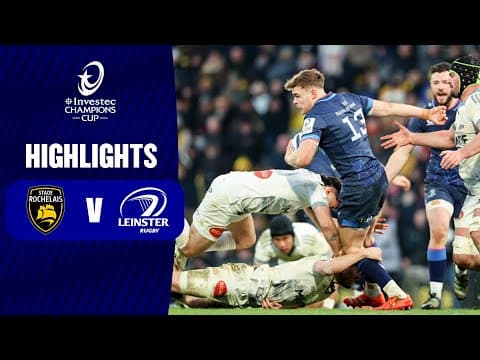 Stade Rochelais 14 - 16 Leinster