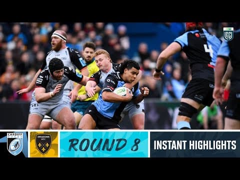 United Rugby Championship: Cardiff Rugby vs Dragons