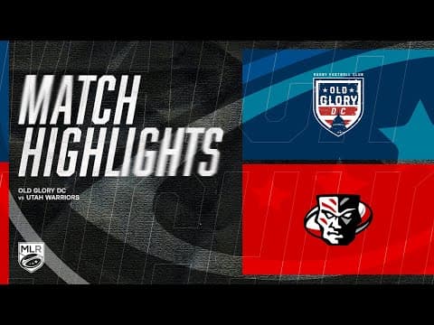 Old Glory DC 28 - 12 Utah Warriors