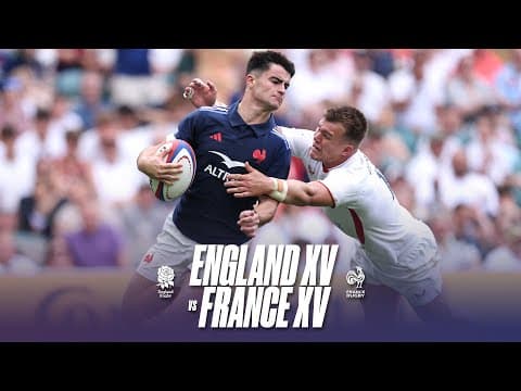 Last Minute DRAMA! | England XV v France XV | Highlights