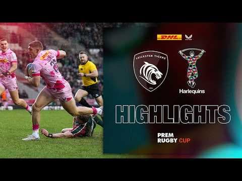 HIGHLIGHTS | Leicester Tigers vs Harlequins