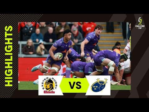 HIGHLIGHTS | Exeter Chiefs vs Munster Rugby