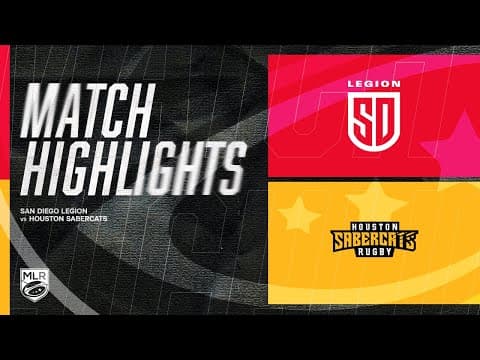 San Diego Legion 20 - 37 Houston SaberCats