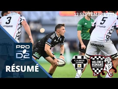 HIGHLIGHTS | CA Brive vs Valence Romans Drôme