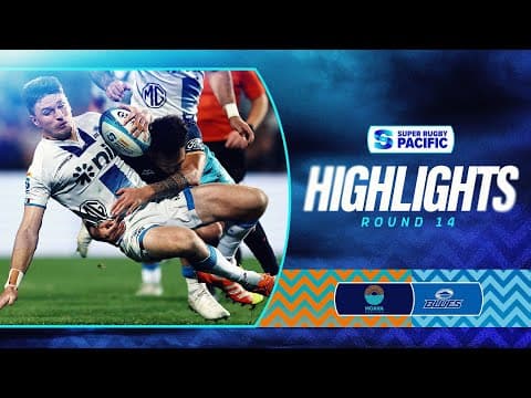 HIGHLIGHTS | MOANA PASIFIKA v BLUES | Super Rugby Pacific 2025 | Round 14