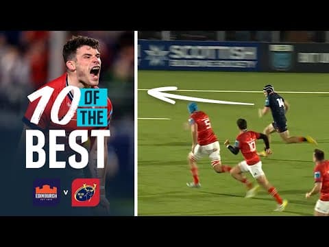 10 unreal tries between Edinburgh and Munster