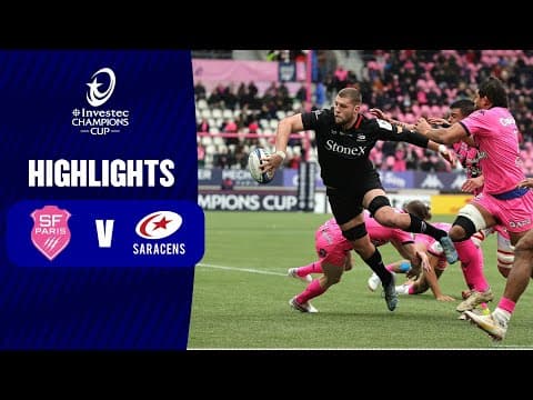 Paris 17 - 28 Saracens