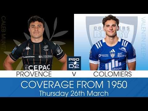 THURSDAY NIGHT LIGHTS! | LIVE PRO D2 | Provence v Colomiers
