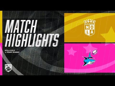 Nola Gold 19 - 25 Miami Sharks