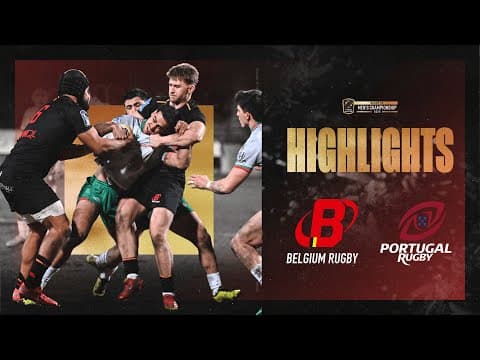 Belgium v Portugal | REC26 | Highlights