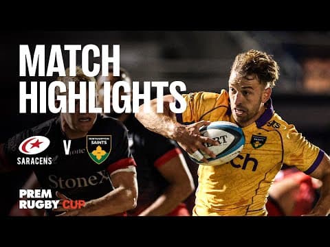 Saracens 34 - 49 Northampton