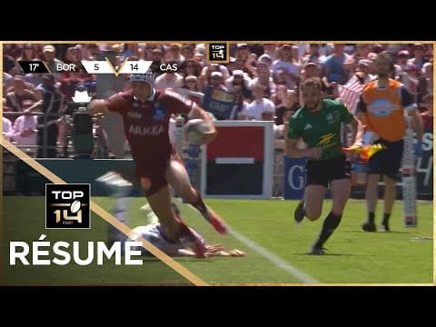 Bordeaux Bègles 34 - 29 Castres