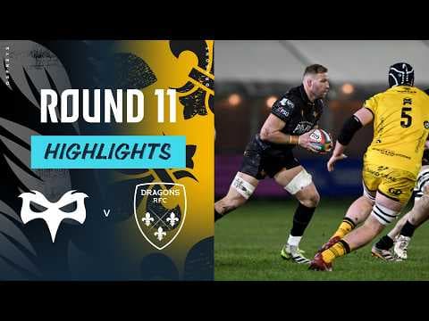 HIGHLIGHTS | Ospreys vs Dragons