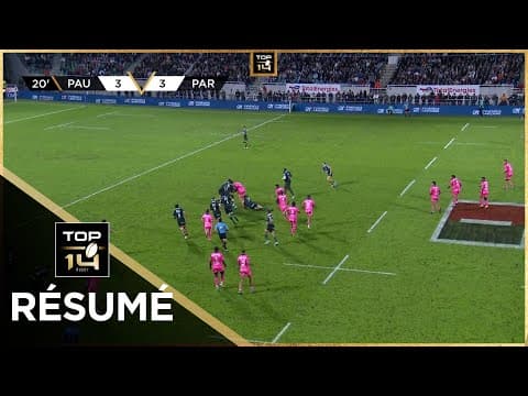 TOP 14 Saison 2024-2025 J04 - Résumé Section Paloise - Stade Français Paris