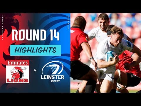 Emirates Lions v Leinster | Instant Highlights | Round 14 | URC 2023/24