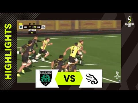 HIGHLIGHTS | US Montauban vs Black Lions