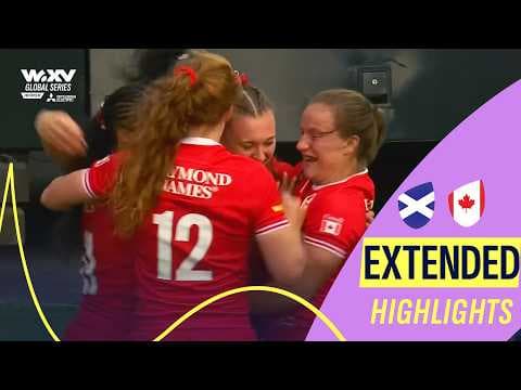 Canada EXCEL in WXV Opener 🇨🇦 | Scotland v Canada   WXV Extended Highlights