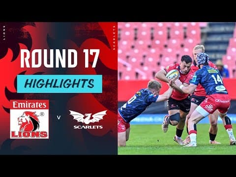 Lions 19 - 32 Scarlets
