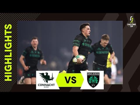 HIGHLIGHTS | Connacht Rugby vs US Montauban