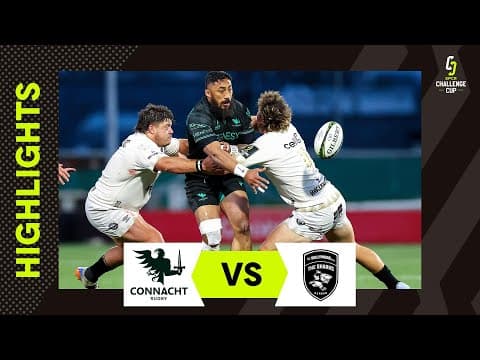 HIGHLIGHTS | Connacht Rugby vs Hollywoodbets Sharks