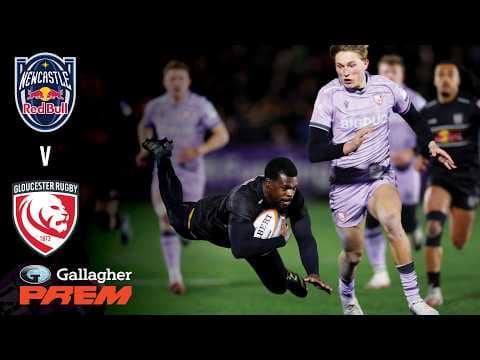 HIGHLIGHTS | Newcastle Red Bulls vs Gloucester Rugby